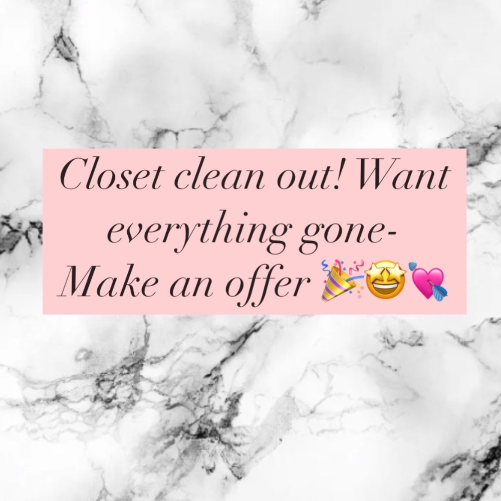 CLOSET CLEAN OUT